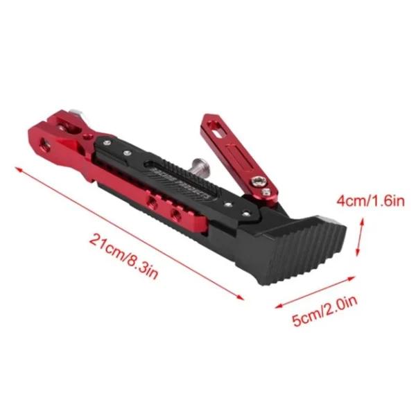 Random Motorcycle Adjustable Height CNC Kickstand L21cm W5cm H4cm