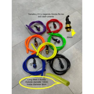 Random Universal Motorcycle Bypass Hose