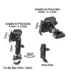 MOTOWOLF Motorcycle Side Mirror Phone Holder