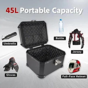 45L Motorcycle Top Box