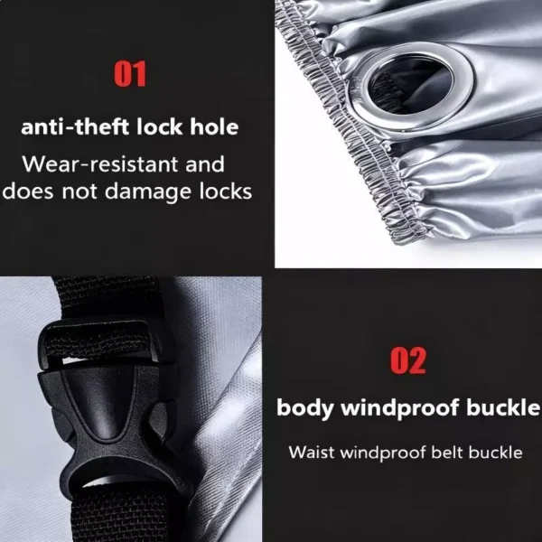 Random 4 Layers Motorcycle Cover