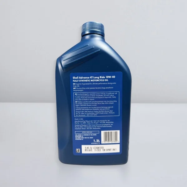Shell Advance Long Ride 4T 10W40 1.2L