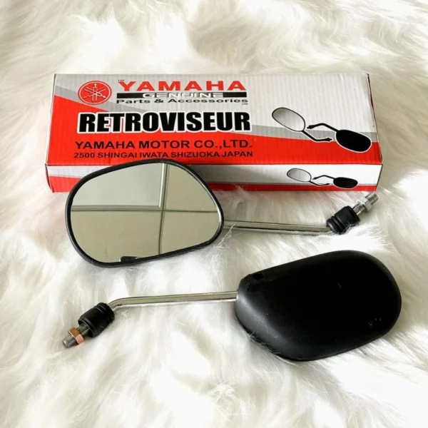Chrome Long Stem Side Mirror