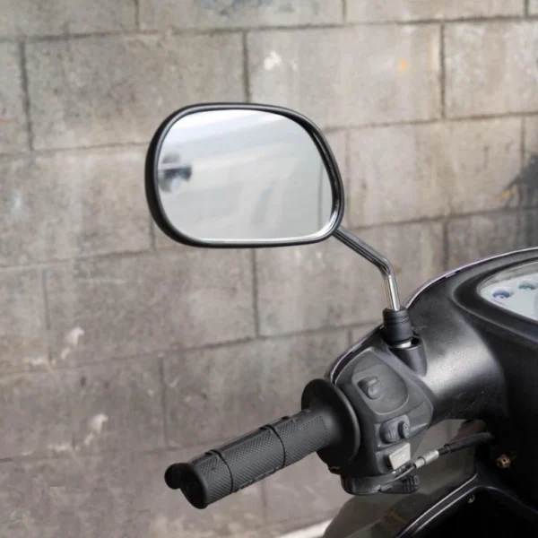 Chrome Long Stem Side Mirror