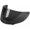 KYT VISOR HELLCAT VENOM OPEN FACE HELMET  LIGHT   DARK SMOKE